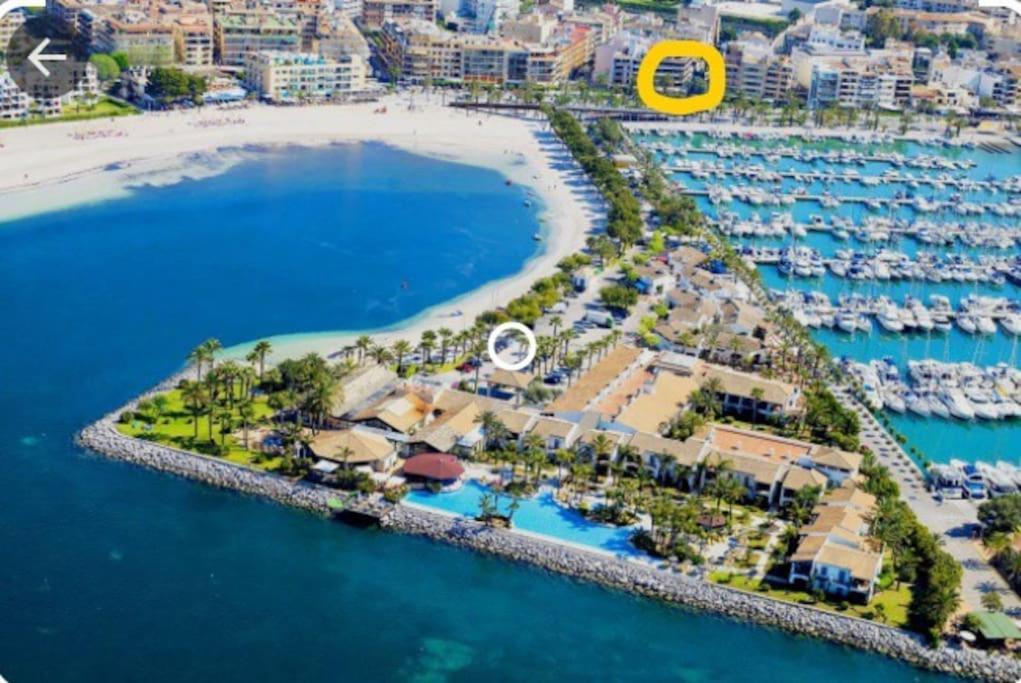Tranquilo Apartamento Con Vistas Al Mar. Port de Alcudia  Esterno foto