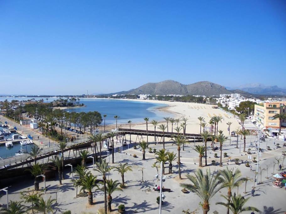 Tranquilo Apartamento Con Vistas Al Mar. Port de Alcudia  Esterno foto