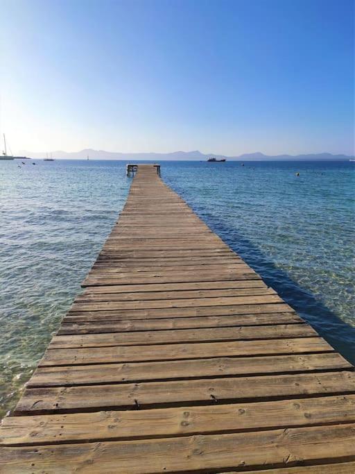 Tranquilo Apartamento Con Vistas Al Mar. Port de Alcudia  Esterno foto