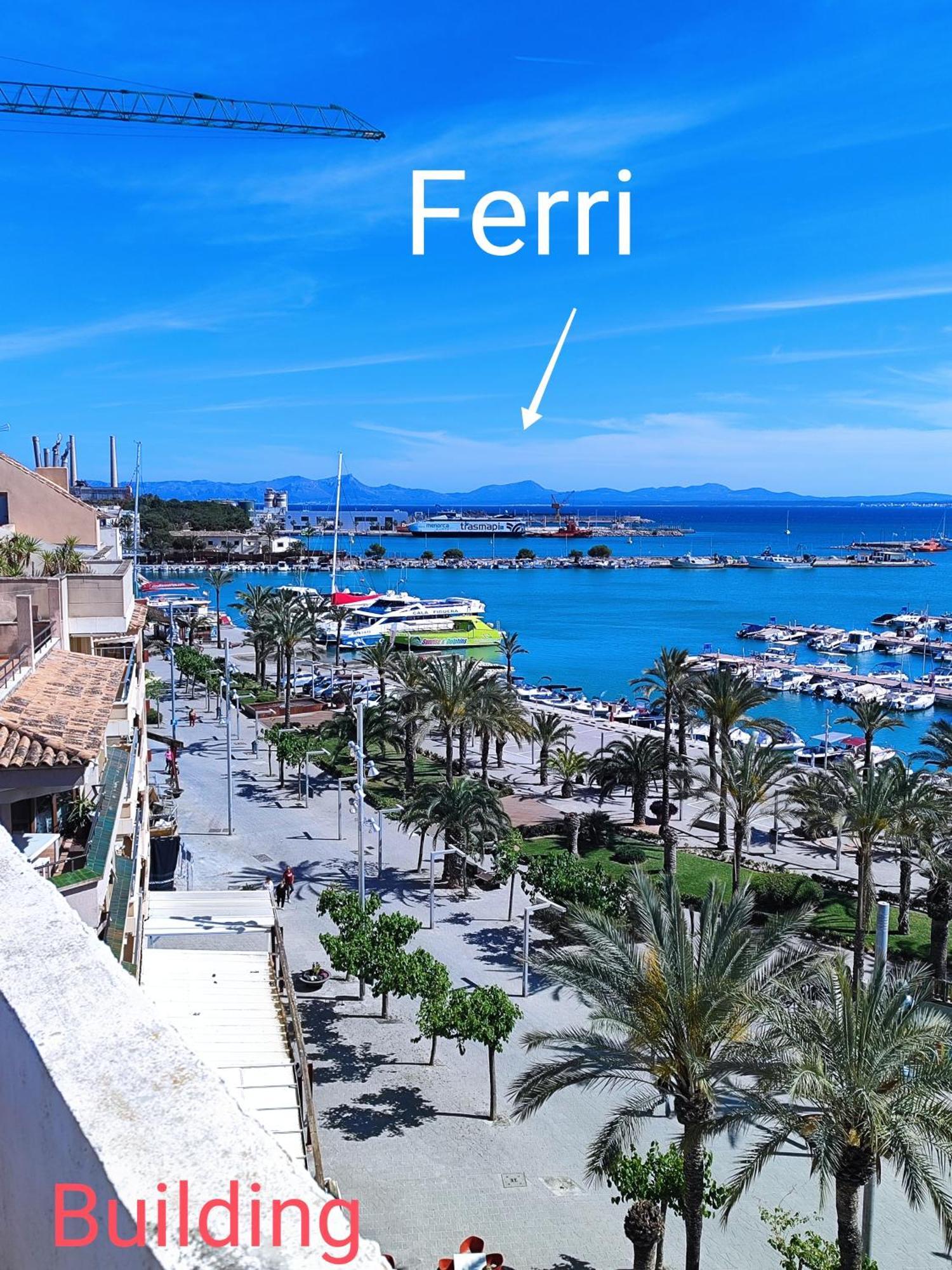 Tranquilo Apartamento Con Vistas Al Mar. Port de Alcudia  Esterno foto